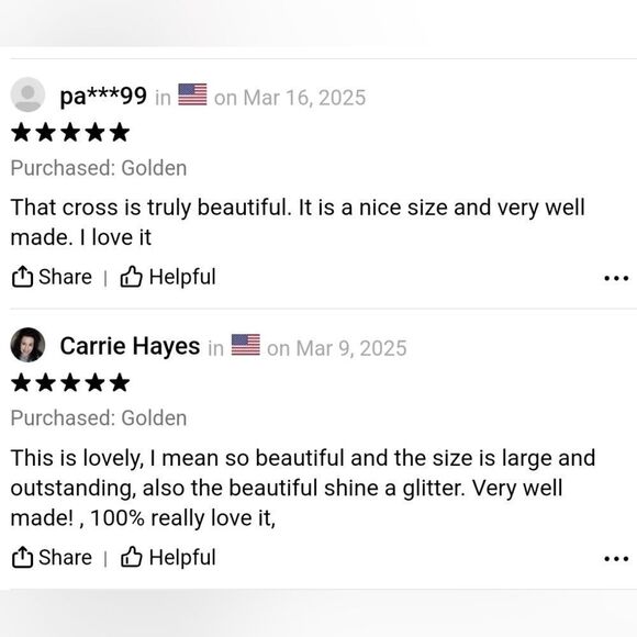 CHRISTIAN CROSS Sparkling Embellished Silver Tone Keychain - Picture 8 of 10